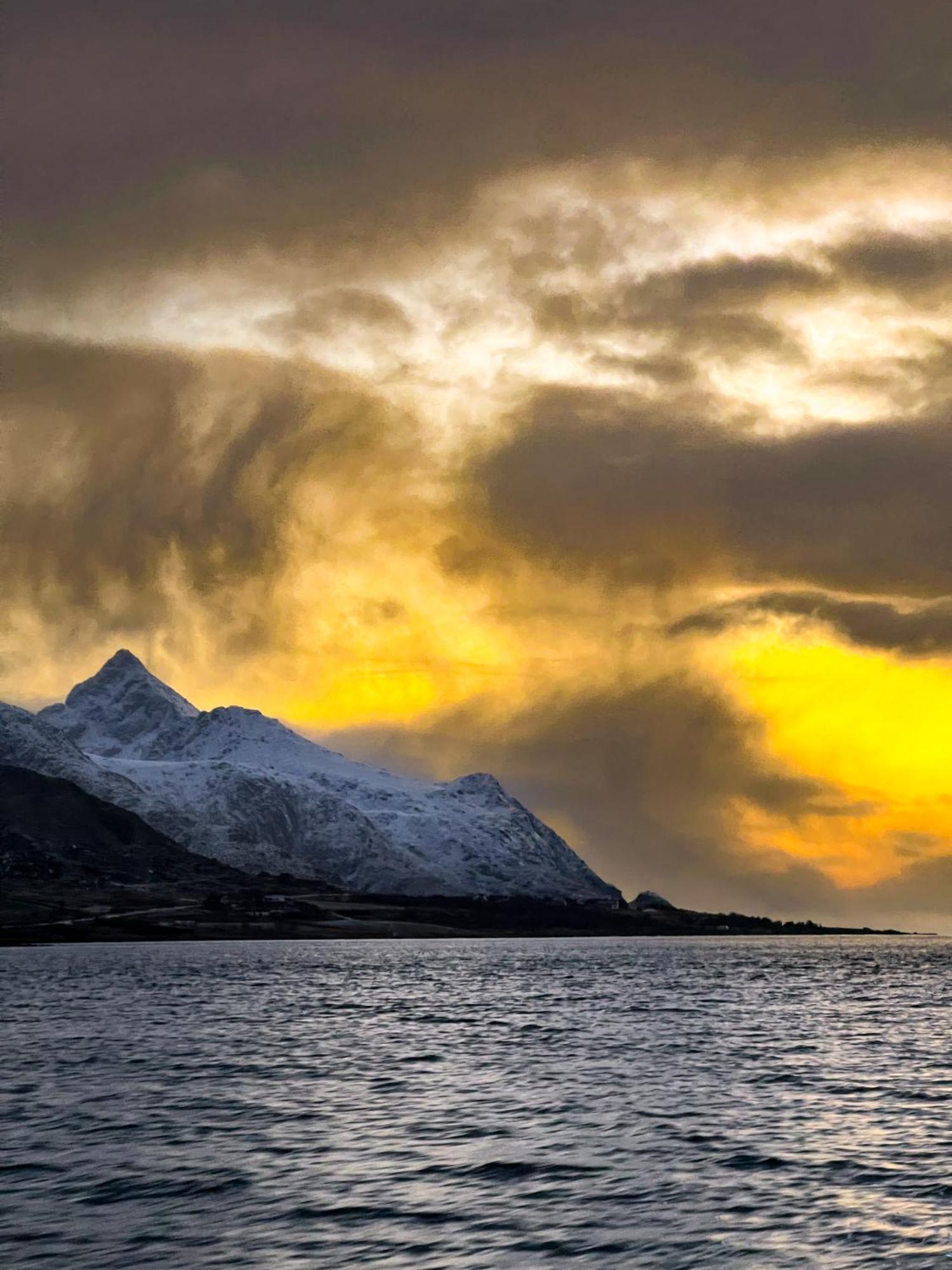 New Luxury Cabin Near Henningsvaer Lofoten Kleppstad Exterior photo
